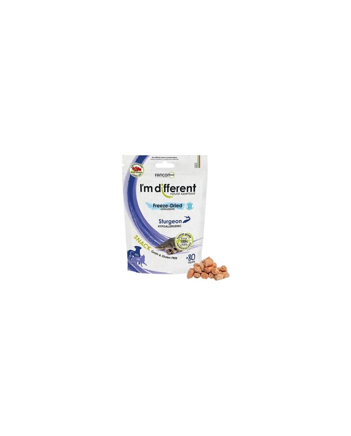 I'm different - Snack liofilizzato storione ipoallergenico Farmina