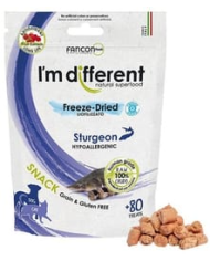 I'm different - Snack liofilizzato storione ipoallergenico Farmina