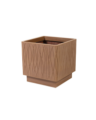 Vaso Quadro Naturalia Plastecnic 40