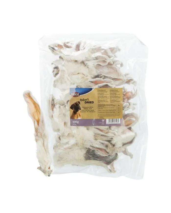 Orecchie di coniglio con pelo 500g Trixie