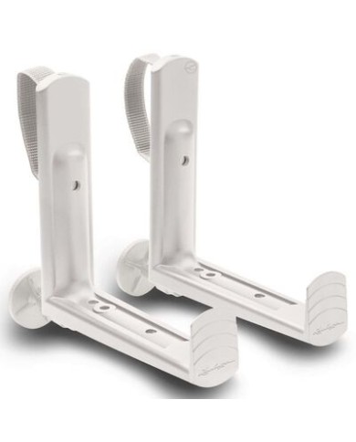 Staffe Lechuza per Fioriere da Balcone Bianche