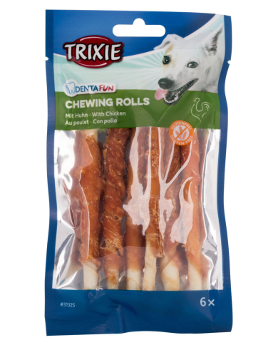 Snack Denta fun rolls con pollo Snack Denta fun rolls con pollo