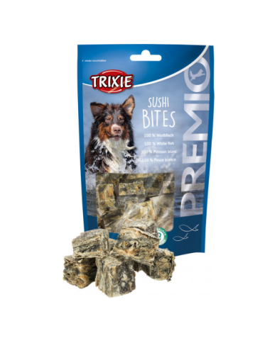 sushi bites di pesce bianco per cani Trixie sushi bites di pesce bianco per cani Trixie