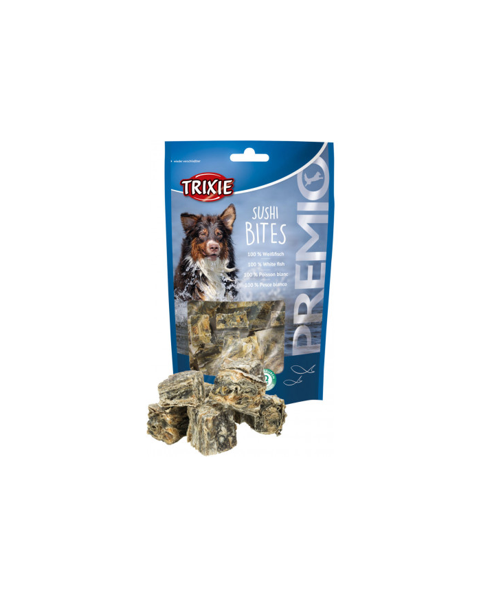 sushi bites di pesce bianco per cani Trixie