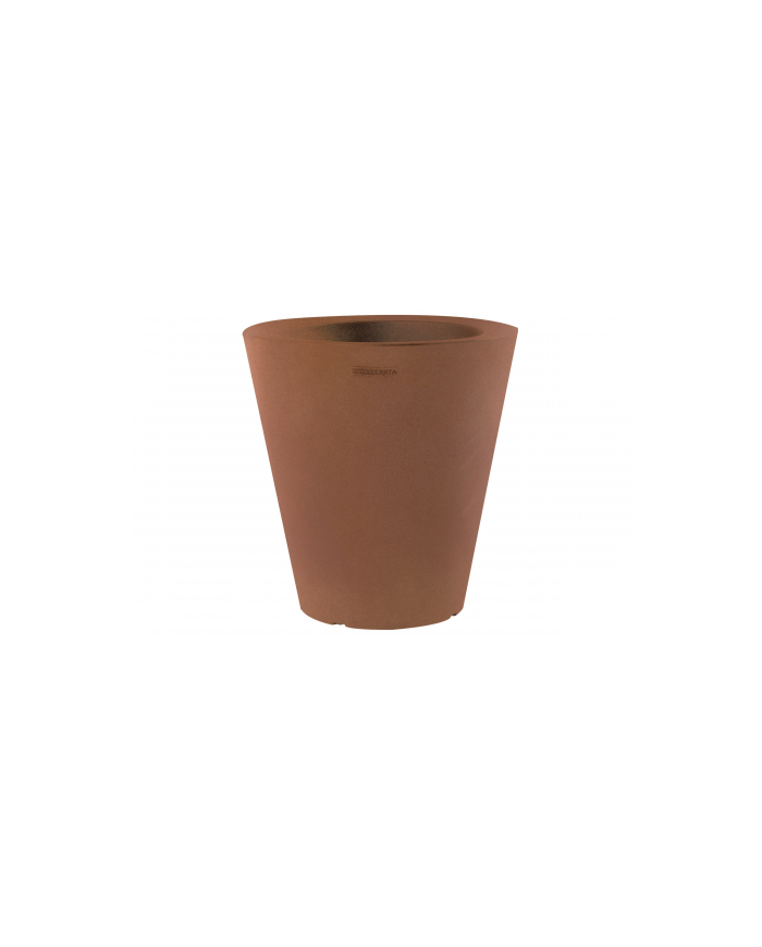 Vaso Per Piante Conico Minerva ICO 50, Terracotta, Ø50cm H40cm, Plastica Resistente