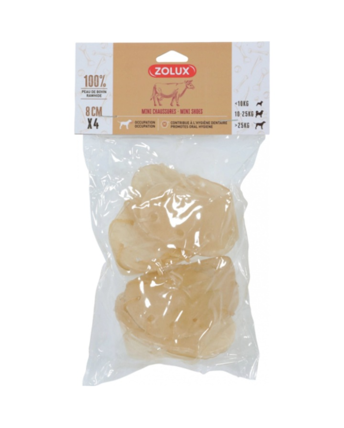 Scarpe in pelle di bovino e commestibili Zolux