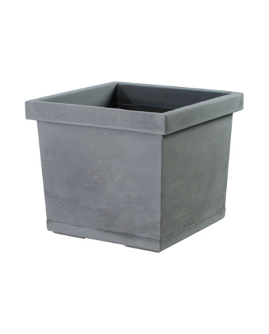 Vaso Quadro Liscio Plastecnic 40 Vaso Quadro Liscio Plastecnic 40
