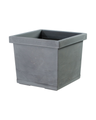 Vaso Quadro Liscio Plastecnic 40