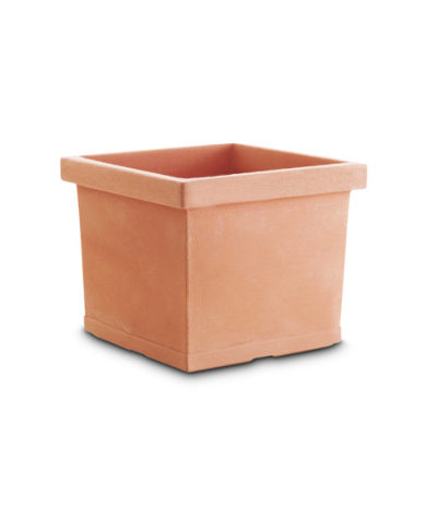Vaso Quadro Liscio Plastecnic 55 Vaso Quadro Liscio Plastecnic 55