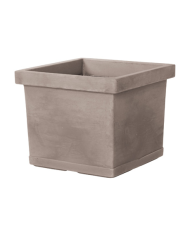 Vaso Quadro Liscio Plastecnic 55