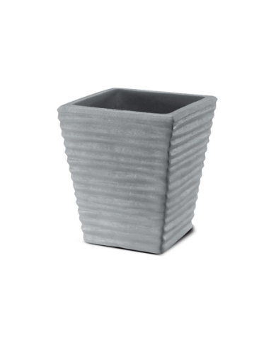 Vaso Quadro Rigato Plastecnic 40