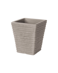 Vaso Quadro Rigato Plastecnic 40