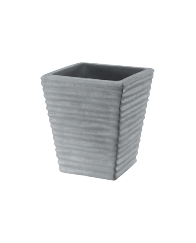 Vaso Quadro Rigato Plastecnic 50