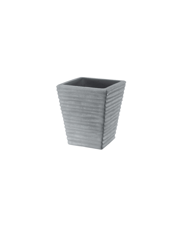 Vaso Quadro Rigato Plastecnic 50