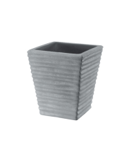 Vaso Quadro Rigato Plastecnic 50