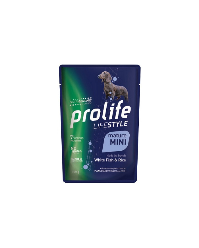 Pappetta mature mini Pesce bianco e riso Prolife
