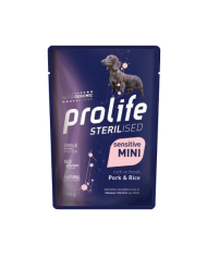 Pappetta sterilizzato sensitive mini riso e maiale Prolife