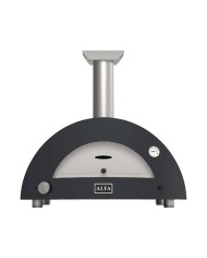 MODERNO 3 Pizze - Forno Per Pizza a Gas Alfa Rosso/Grigio/Giallo