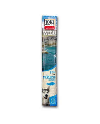 Snack bastoncino wild al merluzzo atlantico Jokiplus Snack bastoncino wild al merluzzo atlantico Jokiplus