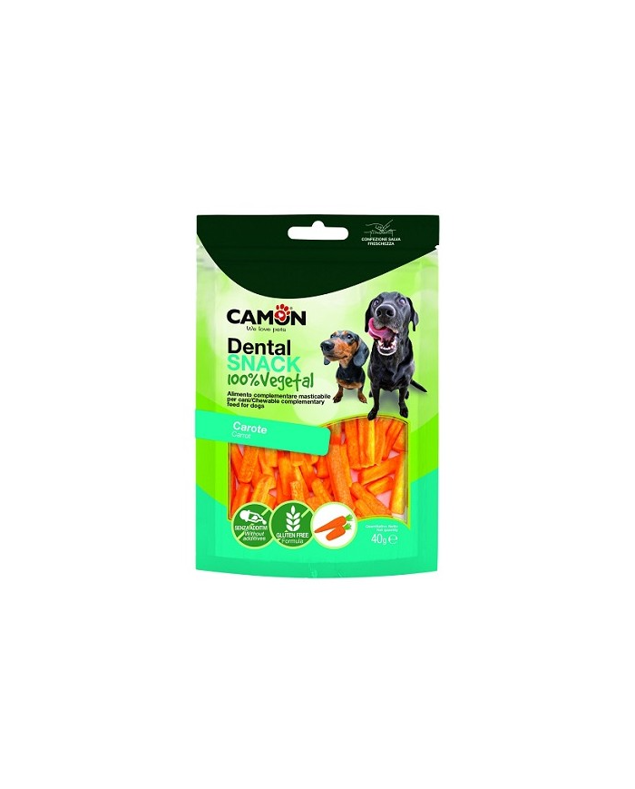Dental snack carote per cani Camon