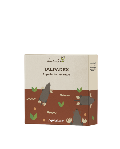Talparex Repellente Naturale per Talpe 80 g Newpharm Talparex Repellente Naturale per Talpe 80 g Newpharm