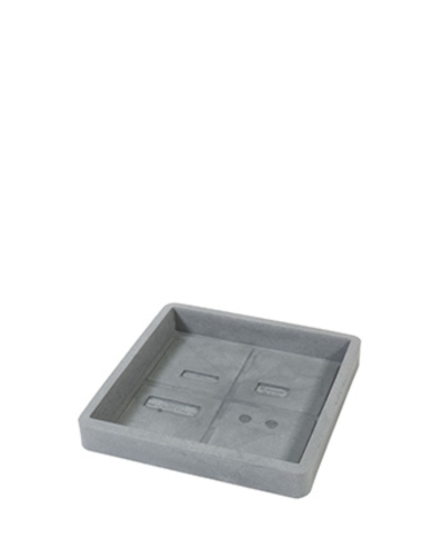 Sottovaso per Vaso Quadro Alto Naturalia Sottovaso per Vaso Quadro Alto Naturalia