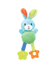 Coniglio di peluche con anelli Zolux