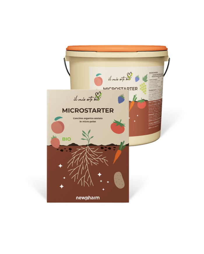 Concime organico azotato Microstarter 1 Kg Newpharm