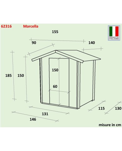 Casetta Bh16 Marcella Alce Casetta Bh16 Marcella Alce
