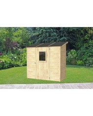 Casetta da Giardino 207 x 102 Vaniglia Addossata