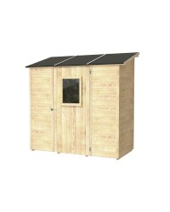 Casetta da Giardino 207 x 102 Vaniglia Addossata