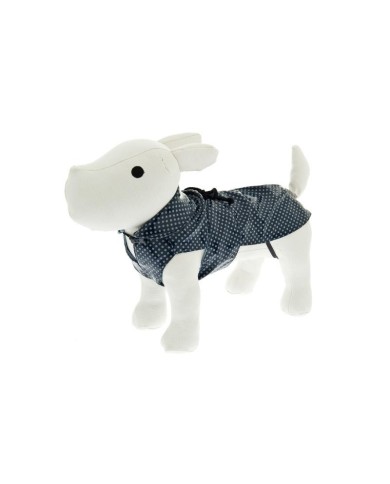 Impermeabile per cani a Pois Blu Impermeabile per cani a Pois Blu