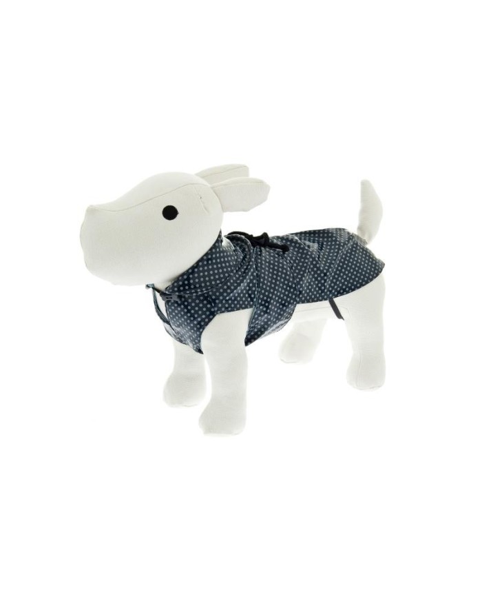 Impermeabile per cani a Pois Blu Impermeabile per cani a Pois Blu