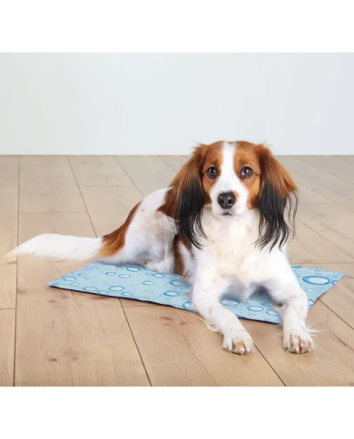 Tappetino rinfrescante azzurro con bolle Trixie