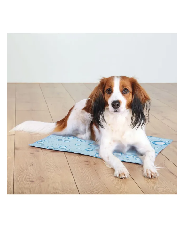Tappetino rinfrescante azzurro con bolle Trixie