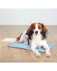 Tappetino rinfrescante azzurro con bolle Trixie