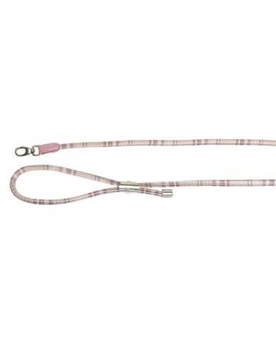 Guinzaglio Scozzese per cani rosa Camon