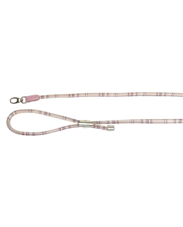 Guinzaglio Scozzese per cani rosa Camon