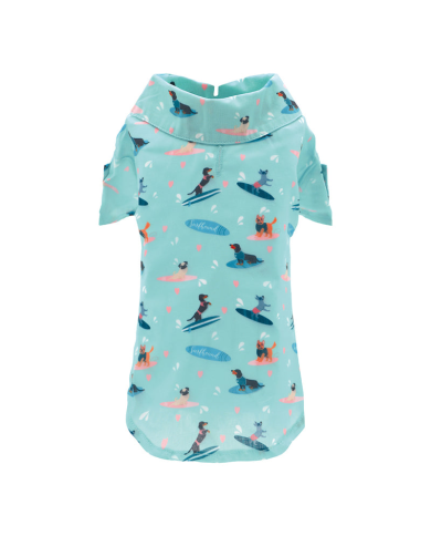 Camicia estiva per cani con stampa allegra