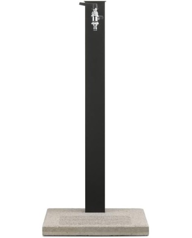 Fontana a colonna con base e portagomma 42/QRRB antracite Fontana a colonna con base e portagomma 42/QRRB antracite