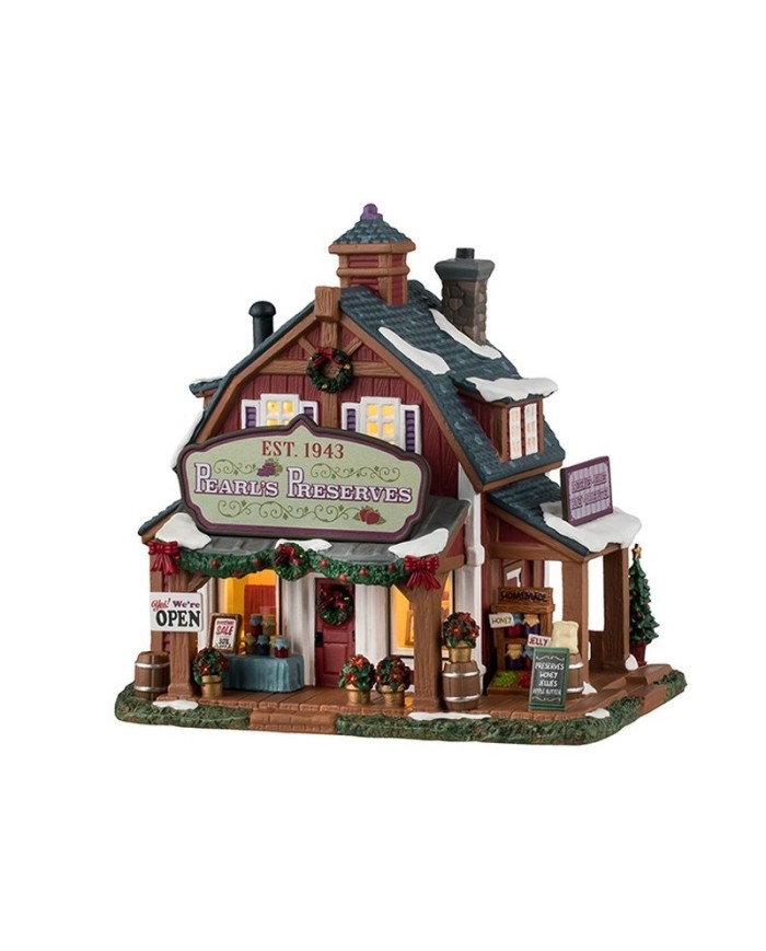 Lemax Pearl'S Preserves villaggio di natale