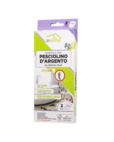 Trappola per pesciolino d'argento Inverde Trappola per pesciolino d'argento Inverde