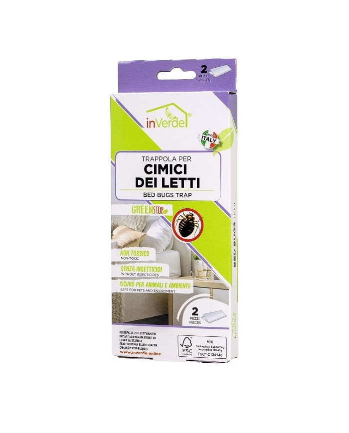 Trappola per cimici dei letti Inverd