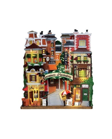 Lemax Parisian Stairs villaggio di natale