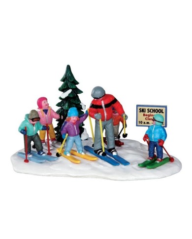 Lemax Ski School villaggio i natale