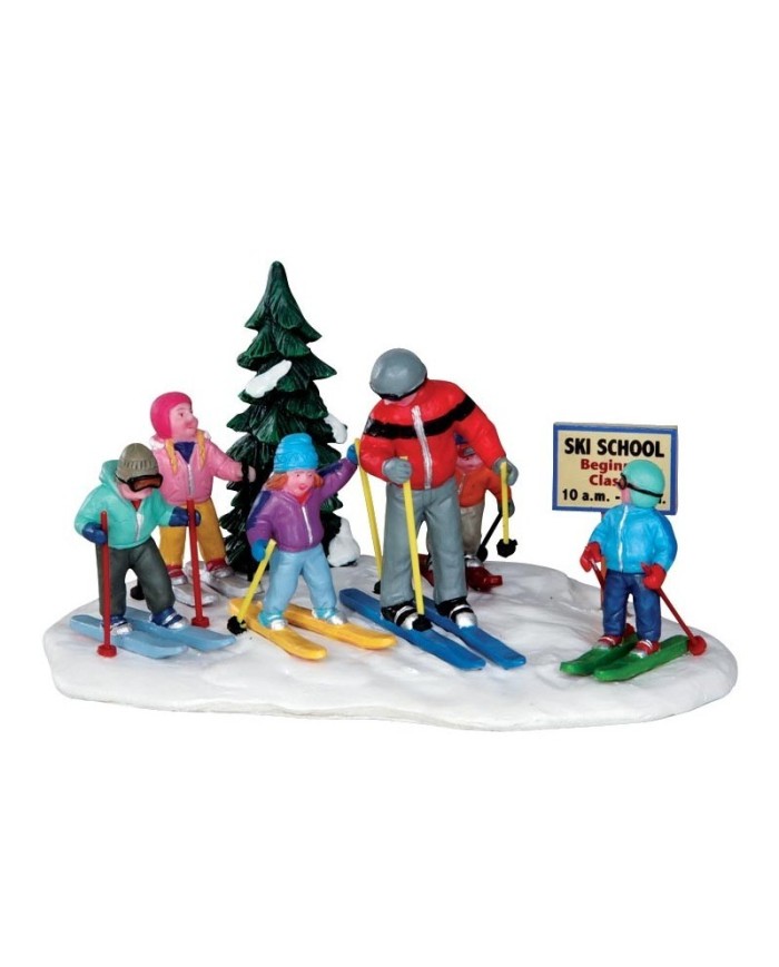 Lemax Ski School villaggio i natale