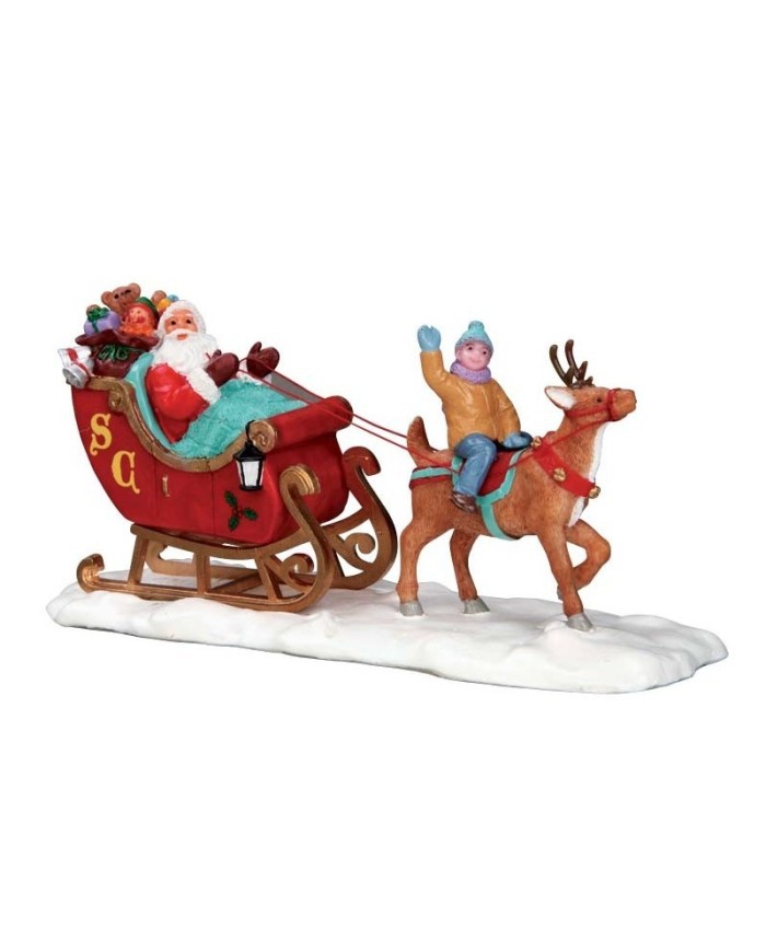 Lemax Santa's Sleigh villaggio di natale