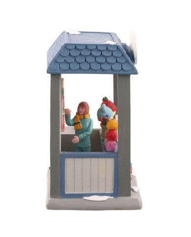 Lemax NEGOZIO THE KNIT 'N NEEDLE - THE KNIT 'N NEEDLE YARN SHOP villaggio di natale