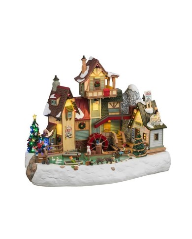 Lemax The Rocky River Grist Mill Villaggio di natale