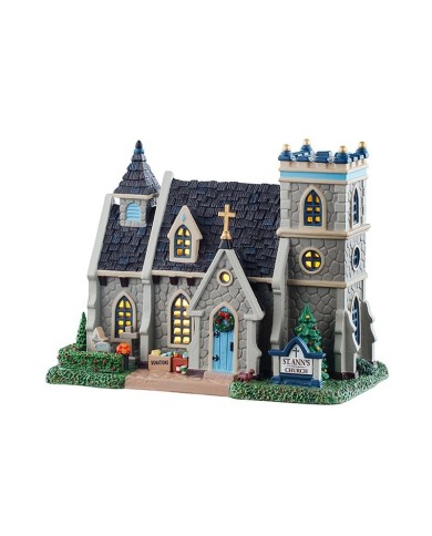 Lemax St. Ann's Church Villaggio di natale